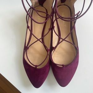 REPORT lace up flats